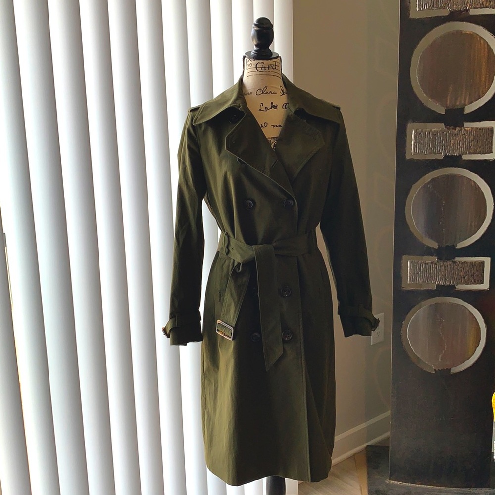 Spy Girl Brooks Brothers Trench Coat